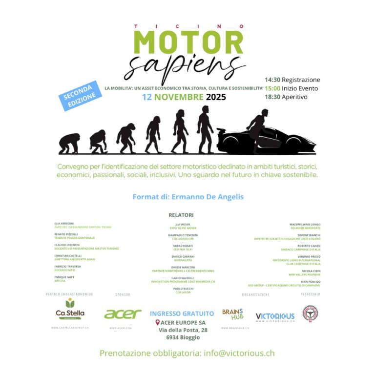 Scopri di più sull'articolo MOTOR SAPIENS 2025 – Il ritorno del convegno che unisce cultura, tecnologia e futuro della mobilità